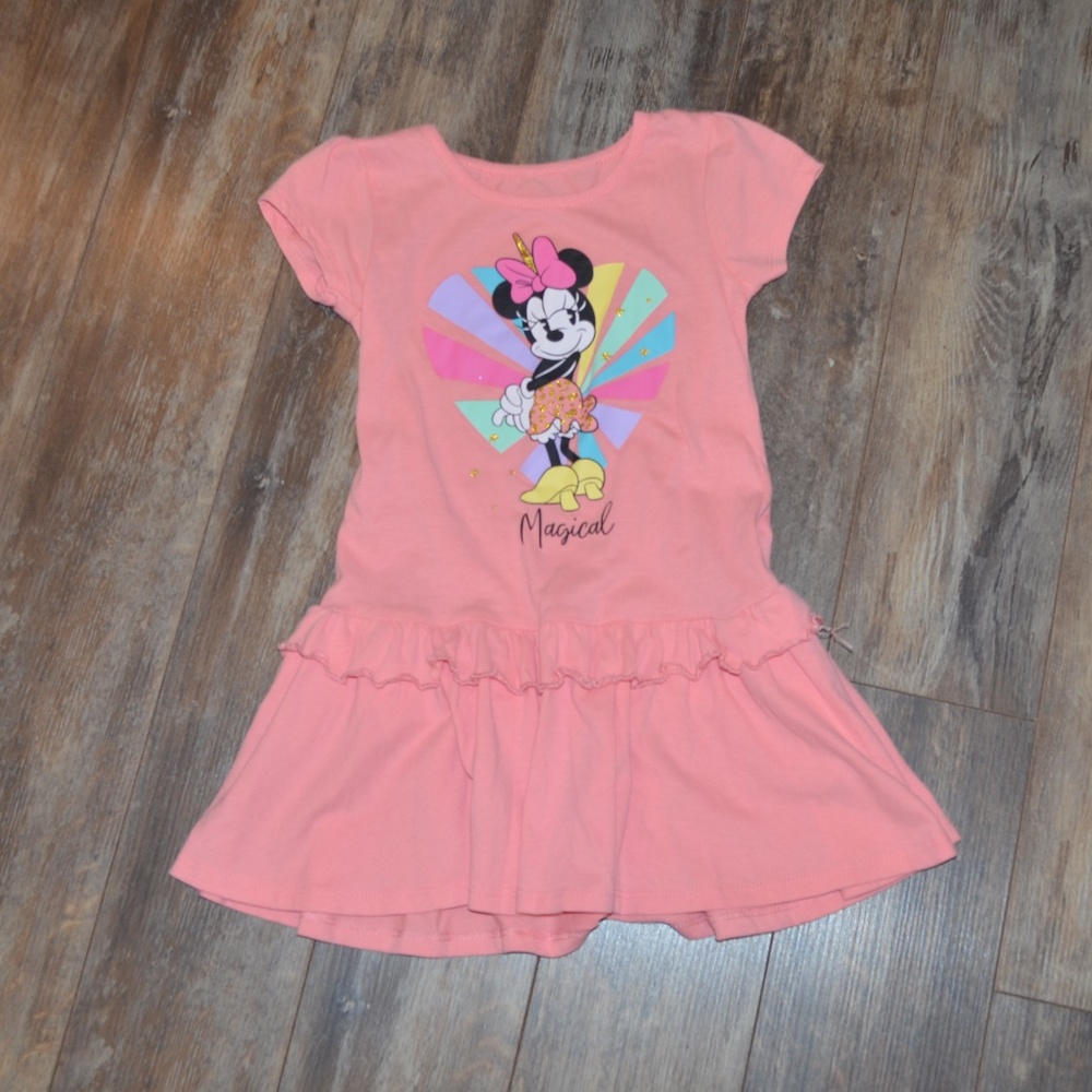 Minnie Mouse Peach Dress